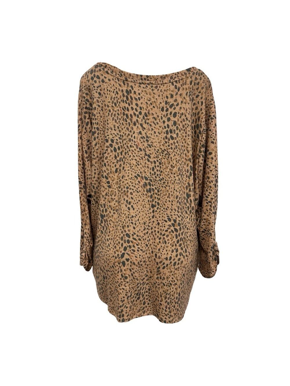 NWT $69 WHOOPS FILE Democracy Plus Size Knit Top - Picture 5 of 10